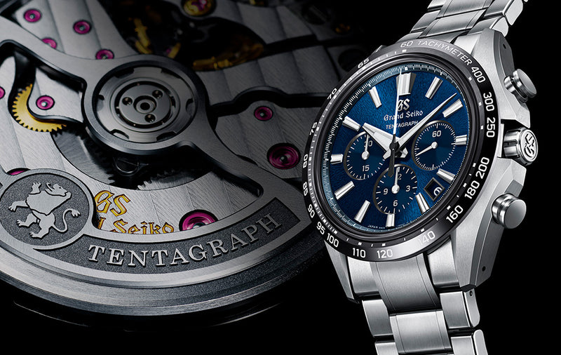 Grand Seiko - High-beat precision and three days of power reserve. Introducing the first Grand Seiko mechanical chronograph, the Tentagraph.