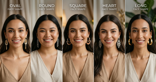 How to Choose Earrings According to Your Face Shape
