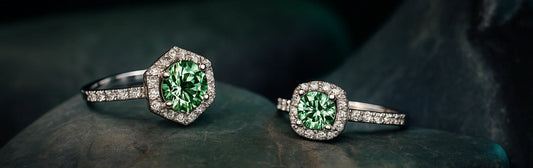 Gold & Platinum Diamond Rings