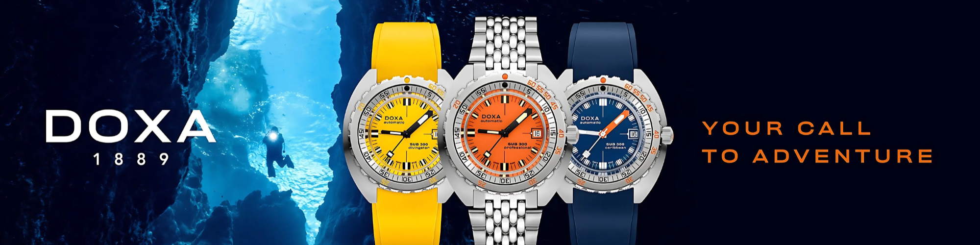 DOXA Swiss Dive Watches – Iconic Luxury Timepiece Collection