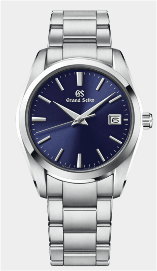 GRAND SEIKO Heritage 37mm Quartz Blue Dial on Steel Bracelet Ref: SBGX265