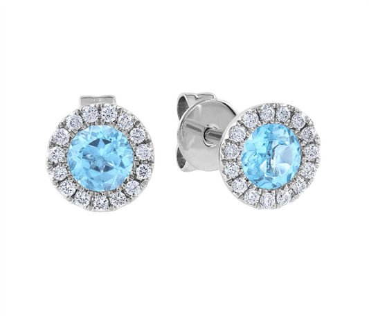 Colored Stone Earring