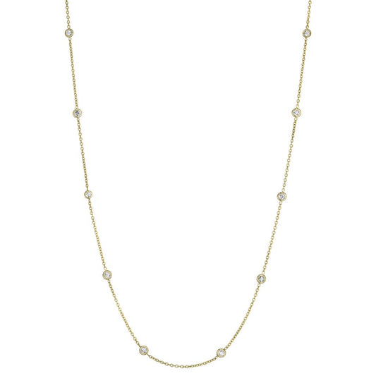 Penny Preville 18K Yellow Gold Diamond Necklace