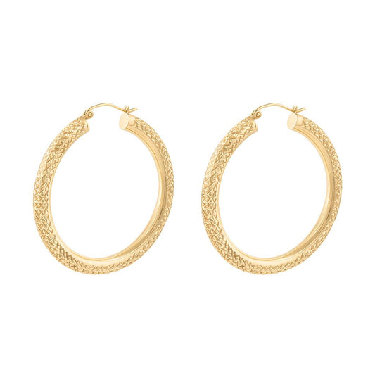 LaViano Fashion 14K Yellow Gold Earrings