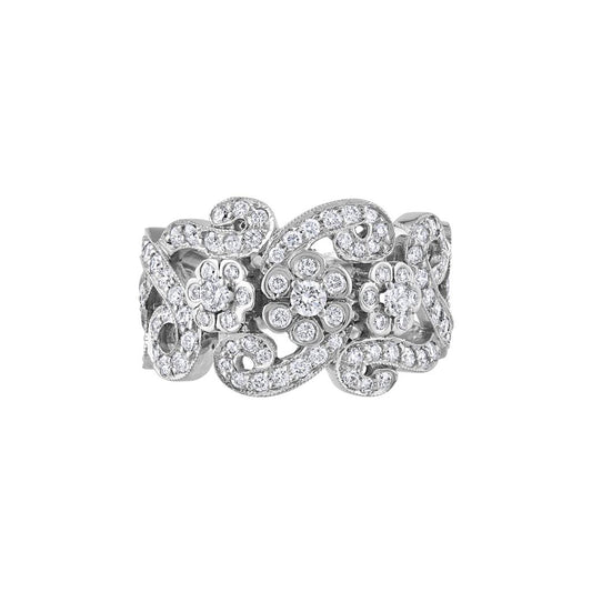 Penny Preville 18K White Gold Diamond Ring