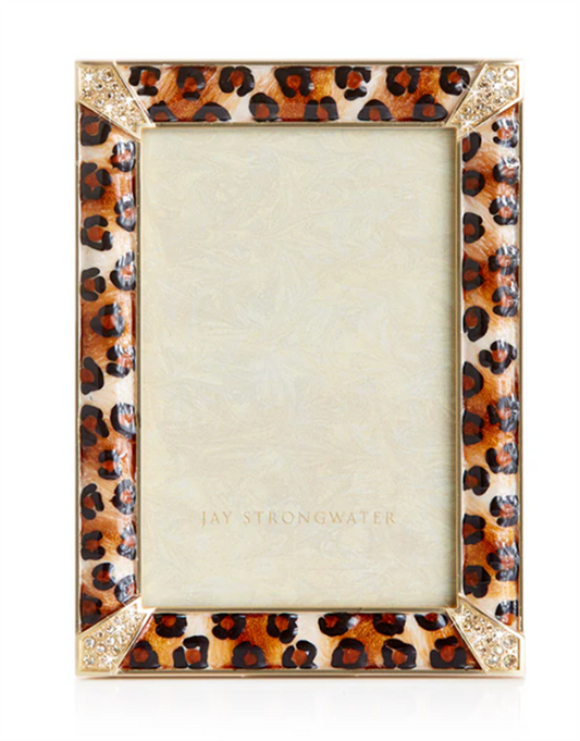 Jay Stongwater Leonard Pave Corner Amber Frame 4X6