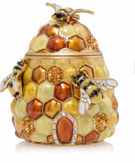 Jay Strongwater Honey Beehive Box