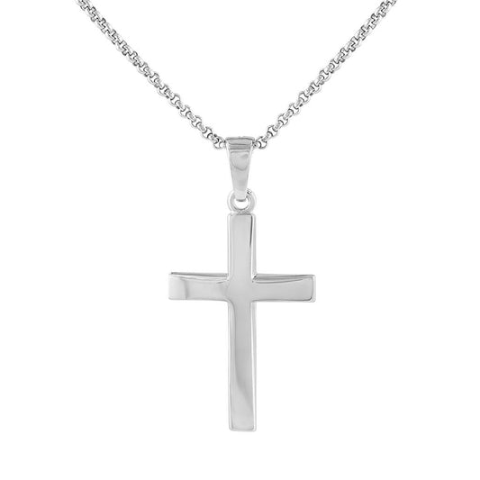 LaViano Fashion Sterling Silver Cross