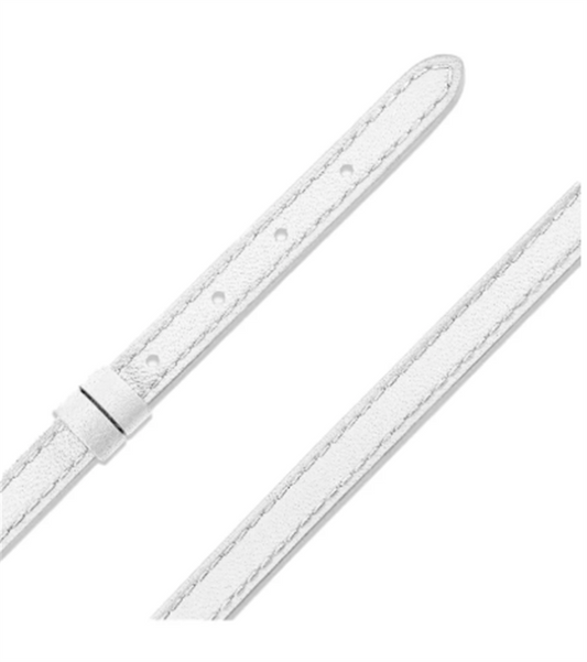 Messika My Move Snow White Calfskin Leather Bracelet Serial Number E99222