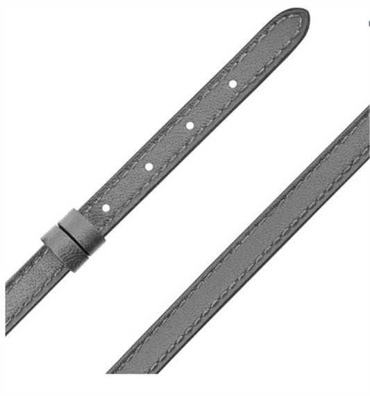 Messika My Move Graphite Grey Calf Skin Leather Bracelet
