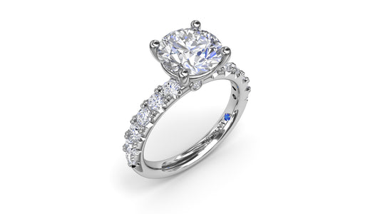 LaViano Fashion Platinum Diamond Semi Mounting