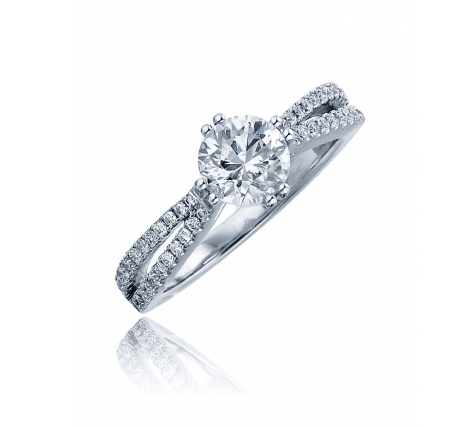 Frederick Sage Platinum Diamond Semi Mounting