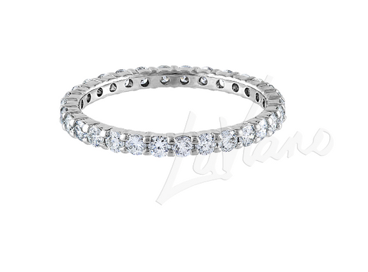 Pe Jay Creations Platinum Diamond Band 30 Diamonds .75 Carats
