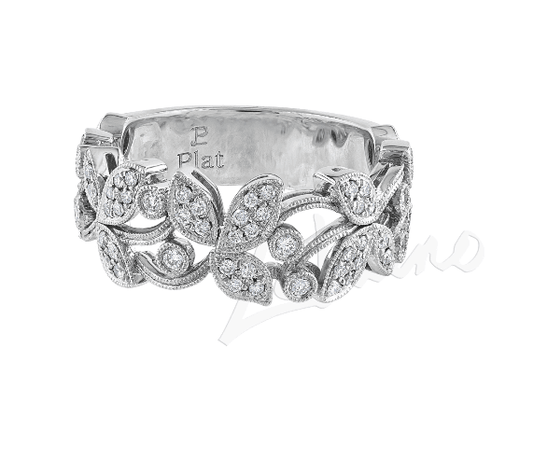 Pe Jay Creations Platinum Diamond Ring