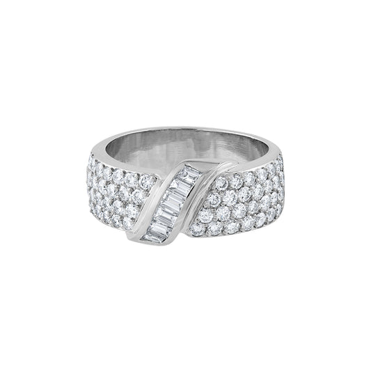 Pe Jay Creations Platinum and Diamond Band
