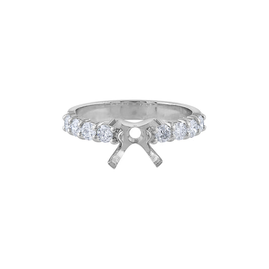 LaViano Fashion Platinum Diamond Semi Mounting