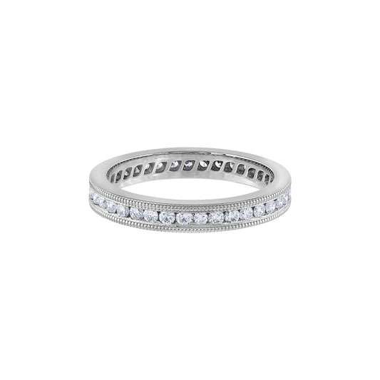 LaViano Fashion Platinum Diamond Band