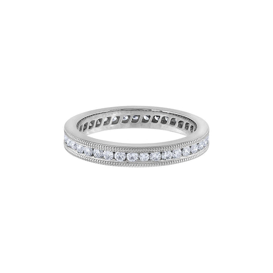 LaViano Fashion Platinum Diamond Band