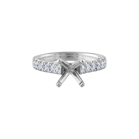 LaViano Fashion Platinum Diamond Semi Mounting