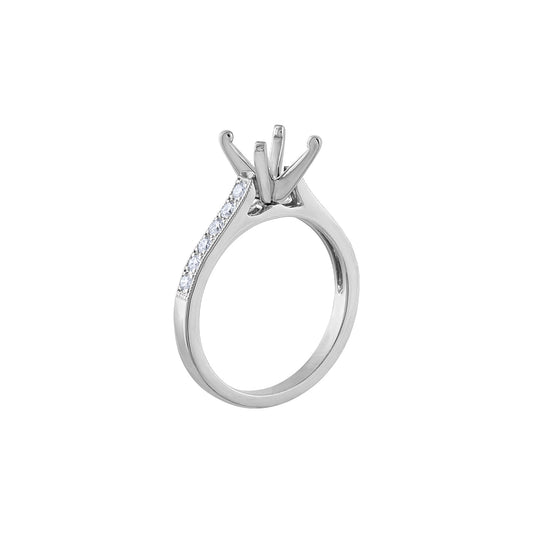 LaViano Fashion Platinum Diamond Semi Mounting