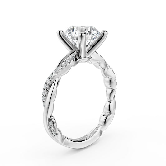 LaViano Fashion Platinum Diamond Semi Mounting
