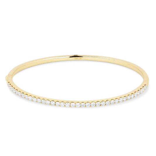 LaViano Fashion 14K Yellow Gold Diamond Bracelet