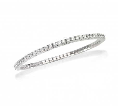 Pichiotti 18K White Gold Xpandable Diamond Bracelet