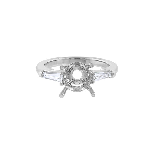 LaViano Fashion Platinum Diamond Semi Mounting
