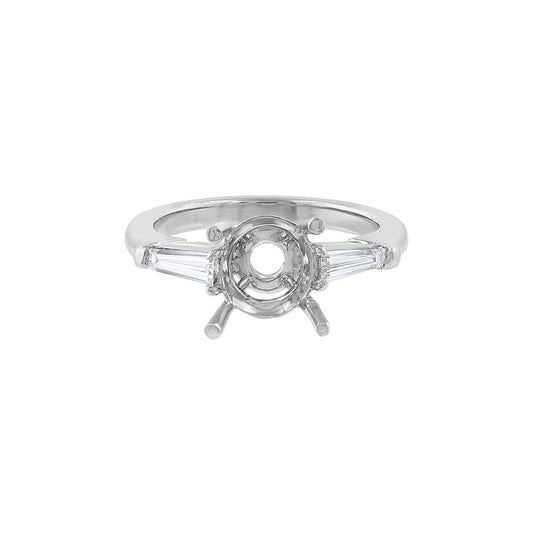 LaViano Fashion Platinum Diamond Semi Mounting