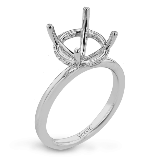 Simon G Platinum Diamond Semi Mounting