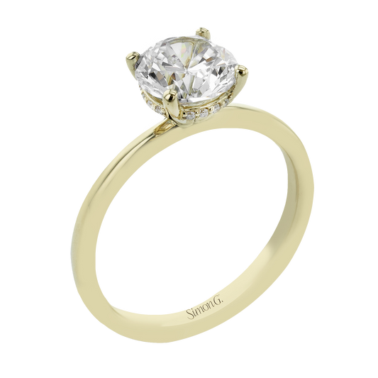Simon G Platinum Diamond Semi Mounting