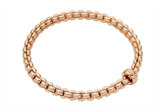 FOPE 18K Rose Gold Flex It Bracelet