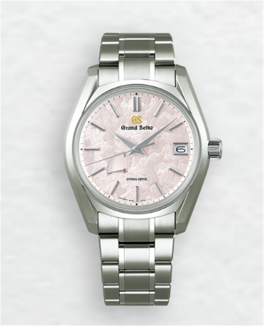 Grand Seiko Shunbun Pink Dial Spring Drive SBGA413