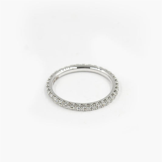 Azul 14K White Gold Diamond Eternity Wedding Band