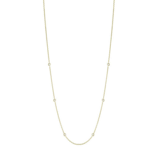 Penny Preville 18K Yellow Gold Diamond Necklace