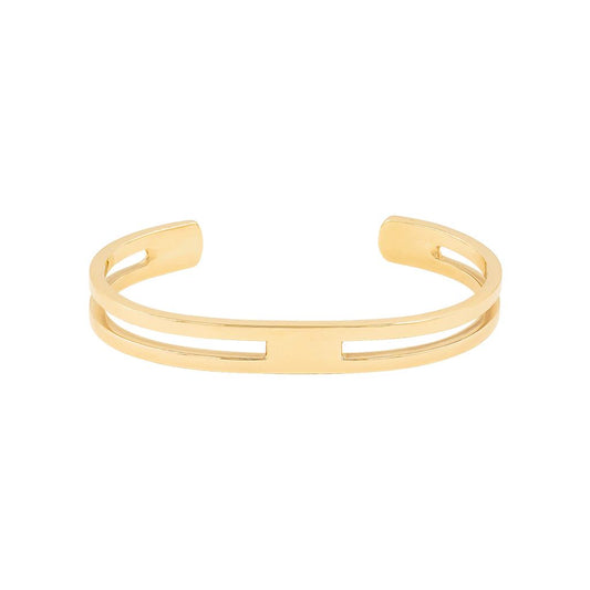 LaViano Fashion 18K Yellow Gold Bangle Bracelet