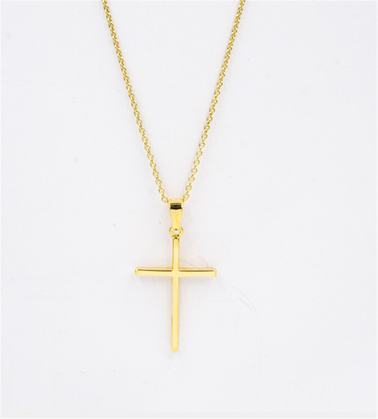 LaViano Fashion 14K Yellow Gold Cross