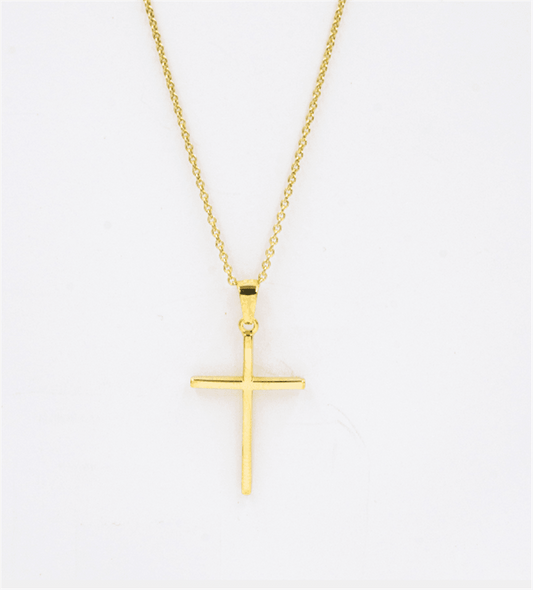 LaViano Fashion 14K Yellow Gold Cross