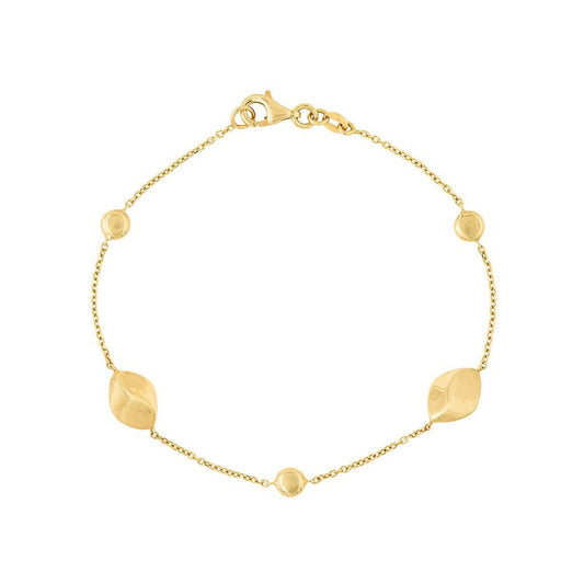 LaViano Fashion 14K Yellow Gold Bracelet