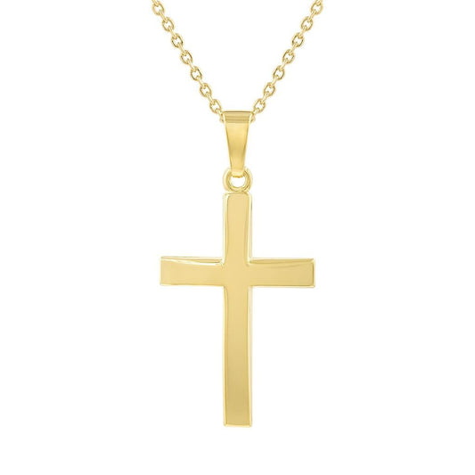 LaViano Fashion 14K Yellow Gold Cross