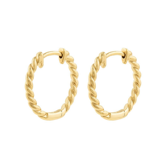 LaViano Fashion 14K Yellow Gold Earrings