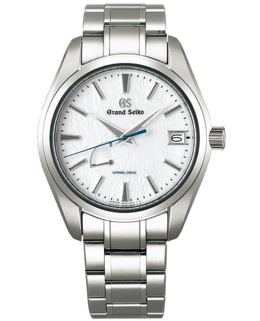 GRAND SEIKO Heritage 41mm Titanium Spring Drive Auto White Snowflake Dial MODEL : SBGA211