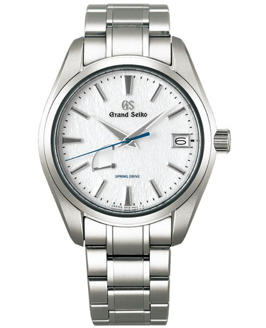 GRAND SEIKO Heritage 41mm Titanium Spring Drive Auto White Snowflake Dial MODEL : SBGA211