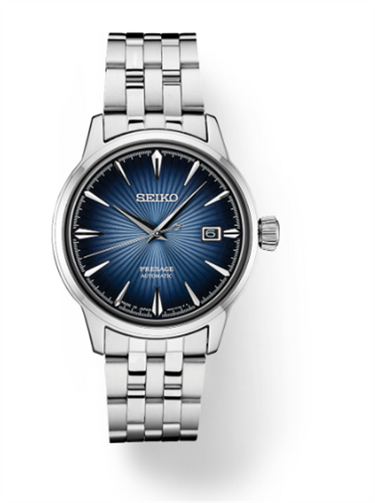Seiko Presage Cocktail Time "Blue Moon" Automatic – Ref. SRPB41J1