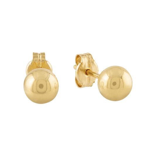 LaViano Fashion 14K Yellow Gold Earrings 5MM