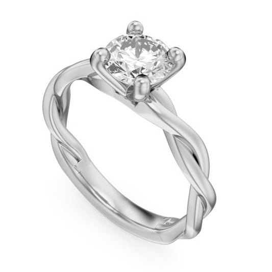 LaViano Fashion Platinum Semi Mounting 2 Carat Head