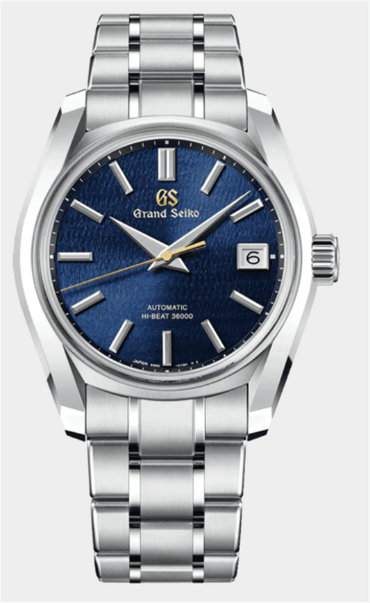 GRAND SEIKO Heritage 40mm Blue Shubun Dial Hi Beat Auto on Steel Bracelet Ref: SBGH353