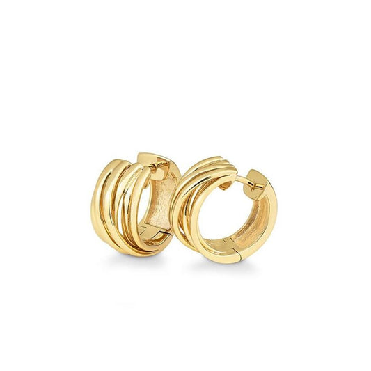 LaViano Fashion 14K Yellow Gold Earrings