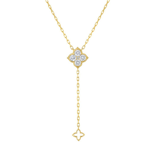 Frederic Sage 14K Yellow Gold Diamond Necklace