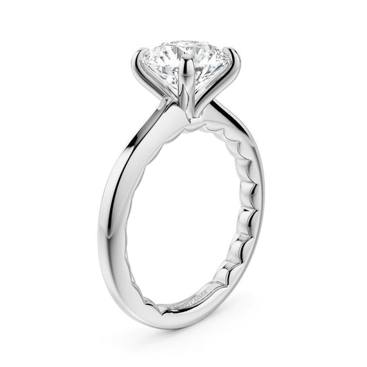 LaViano Fashion Platinum Semi Mounting 2 Carat Head